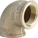 VIEGA 269 272@ Viega Bogen 90° Rotguss, Modell 3090 Rp1: ½ Rp2: ½ 3090 Verpackungseinheit:1ST