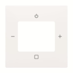 BUSCH-JAEGER 2CKA008200A0241 Zentralscheibe für Radios 8215,8216,8217 Balance SI alpinweiß 8252-914-101 Verpackungseinheit:1ST