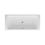 LAUFEN H2269500000401 LF Pro BW Stahl 22695.0 Auslauf mittig o.Antisl.1700x750x450 weiß  Verpackungseinheit:1ST