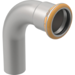 GEBERIT 43309 GE Mapress Therm Bogen Einschubende 90 Gr. d76,1mm, NPW  Verpackungseinheit:1ST