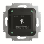 BUSCH-JAEGER 2CKA008200A0278 DAB Plus Radio, Display, Bluetooth Unterputz Einsatz 8217 U-101 Verpackungseinheit:1ST