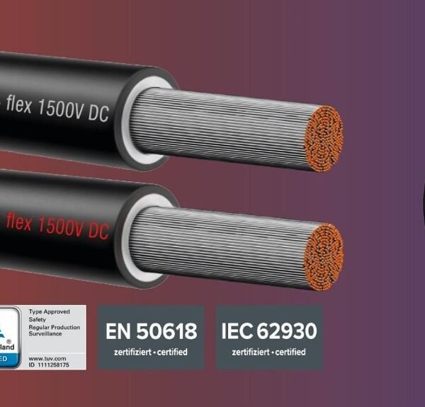 Studer Cables 33197171 BETAflam 125 RV+ flex FRNC Solar 6 qmm rot 500m Verpackungseinheit:1Stück