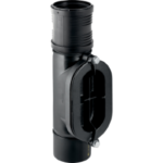 GEBERIT 390.703.14.1 GE Silent-PP Putzstueck 90 Gr. d160mm, mit ovaler Oeffnung  Verpackungseinheit:1ST