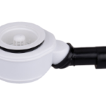 HUTTERER & LECHNER HL520F.0 HL520F.0 - Brausetassensiphon flach DN40/50 mit Drehgelenk für Ablauföffnungen d 90mm 520F.0 Verpackungseinheit:1ST