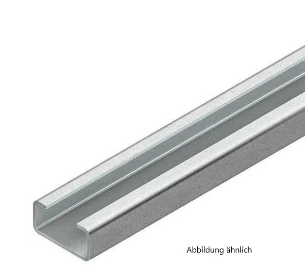 Centrovox 452689 CENTROfixss C-Profilschiene 48x26x3000mm feuerverz Verpackungseinheit:1Stück