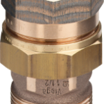 VIEGA 271 343@ Viega Verschraubung Rotguss, flachdichtend, Modell 3331 R: 1¼ Rp: 1¼ 3331 Verpackungseinheit:1ST