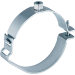 GEBERIT 363.843.00.2 GE PE Rohrschelle d 56mm verzinkt mit Gewindemuffe M10 363843  Verpackungseinheit:1ST