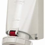 MENNEKES 136A CEE-Wandsteckdose 63A 5p 400V 6h IP67  Verpackungseinheit:1ST