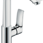 HANSGROHE 31087000 hansgrohe Metris Einhebel-Waschtischmischer 230 mit Zugstangen-Ablaufgarnitur, Chrom 31087XXX Verpackungseinheit:1ST