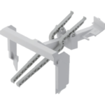 GEBERIT 240.426.00.1 GE Konsole mit Betaetigungshebel AP140 2-Mengen  Verpackungseinheit:1ST