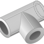 KE KELIT 2577501 KE35 KELEN PP-RCT T-Stück reduziert 63/50/63 KE35 Verpackungseinheit:1ST