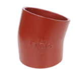 PREIS 11267 PREIS SML Bogen 15 DN150; muffenloses, gusseisernes Abflussformstück entsprechend EN 877, CE-Kennzeichen, fremdüberwacht, RAL-Gütezeichen RAL-GZ 698; nicht brennbar nach EN 13501-1;  Verpackungseinheit:1ST