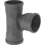 GEBERIT 393.446.14.1 GE Silent-Pro Carve Abzweig 87,5 Gr. d90/50mm, 3 Muffen  Verpackungseinheit:1ST