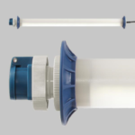 SONLUX 68E10100-0062 Schutzrohrleuchte Basic,230V,1 LED-Panel 5m Zul.inkl.Netzstecker,1 Steckd.4.000K  Verpackungseinheit:1ST