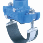 HAWLE 5004195 ZAK 46 Uni-Sperrschelle f.Guss-Stahl u.FZ-Rohr DN100 Abg.max.35 mm L=450  Verpackungseinheit:1ST