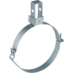 GEBERIT 370.861.26.1 GE Pluvia Rohrschelle verstellbar d200mm, zu Tragschiene  Verpackungseinheit:1ST