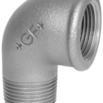 FISCHER GEORG FITTINGS 770092107 Knie Fig. 92 5/4" schwarz  Verpackungseinheit:1ST