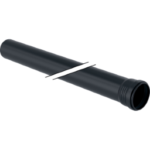 GEBERIT 393.305.14.1 GE Silent-Pro Rohr mit Muffe d75x1500mm  Verpackungseinheit:1ST