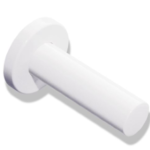 HEWI 477.21.200 99 HEWI Reservepapierhalter der Serie 477, Polyamid, Länge 123 mm, in HEWI Farbe 99 (Reinweiß)  Verpackungseinheit:1ST