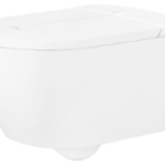 VILLEROY&BOCH V0E100R1 Villeroy & Boch Dusch-WC ViClean I-100 ViClean-I100 V0E100, 595 x 385 x 400 mm, Oval, Weiß Alpin CeramicPlus V0E100 Verpackungseinheit:1ST