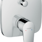 HANSGROHE 71745000 hansgrohe Talis E Einhebel-Wannenmischer Unterputz für iBox universal, Chrom 71745XXX Verpackungseinheit:1ST