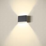 LI1007142- OVAL 14 WL, Wandaufbauleuchte 2700/3000K, 6W, schwarz<br><u>Verkaufseinheit: 1Stk</u>