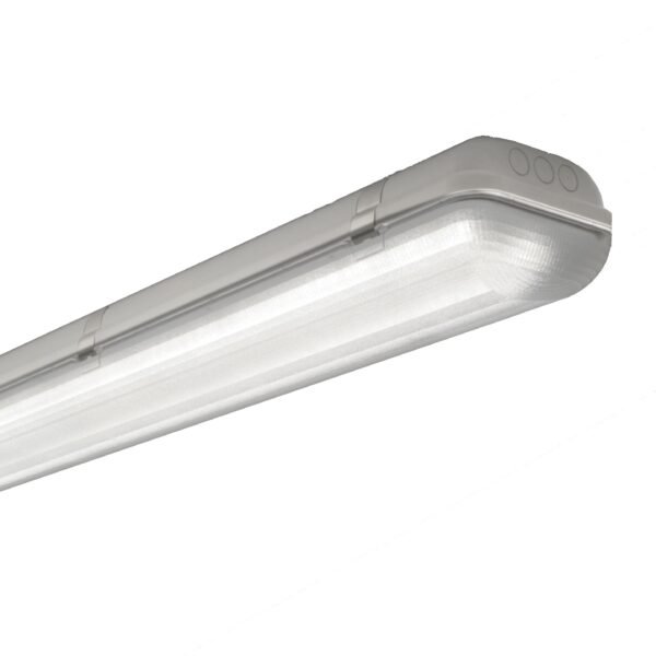 LI2JL53224 LINDA LED PC 2x24W 4000K, 7617lm, DALI, IP65, grau, L=1270mm<br><u>Verkaufseinheit: 1Stk</u>