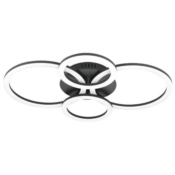 LI900319-- PARRAPOS-Z DL 41W 5800lm tuneable weiß 614X450, schwarz/weiß<br><u>Verkaufseinheit: 1Stk</u>