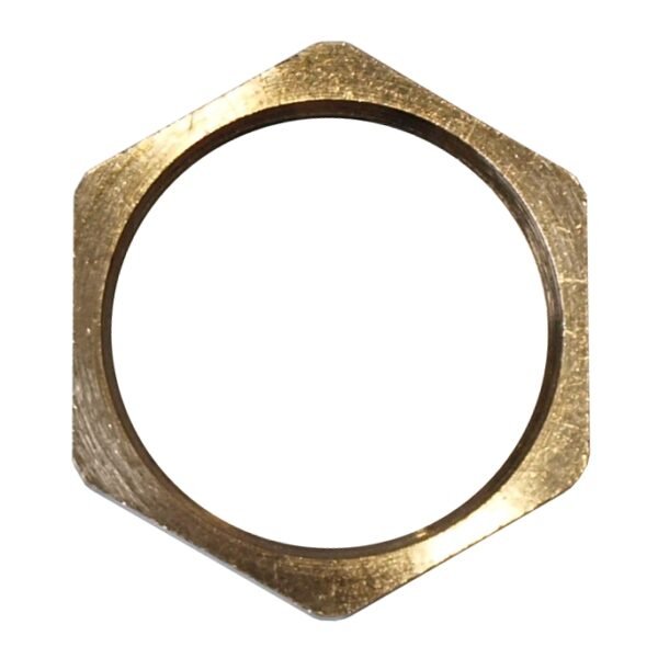 M273123--- Gegenmutter PG 21 Messing<br><u>Verkaufseinheit: 1Stk</u>