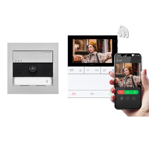 SPPL8190W- Sprechanlagen SET, ULTRA/PEOPLE HANDSFREE WIFI, 1 Taste<br><u>Verkaufseinheit: 1Stk</u>