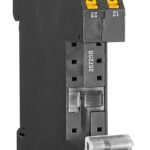 YRTS8024-- Steckfassung mit Federklemmanschl., 5mm, logisch, 24VAC/DC<br><u>Verkaufseinheit: 1Stk</u>