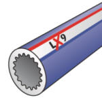 KE KELIT 5120055 LX09 LEXEL Isolierschlauch - 9 32 LX09 Verpackungseinheit:2M