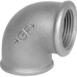 FISCHER GEORG FITTINGS 770090106 Knie Fig. 90 1" schwarz  Verpackungseinheit:1ST